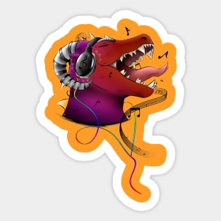 Rockon Dragon Sticker